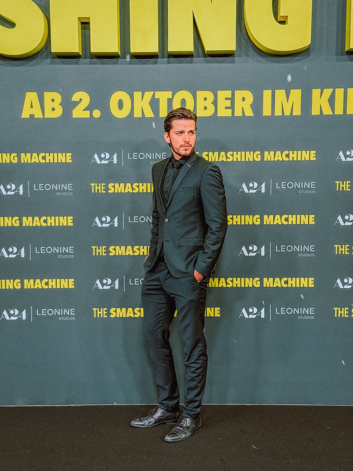 Roter Teppich bei der Kinopremiere von The Smashing Machine